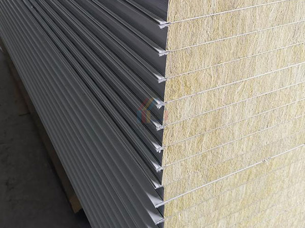 Can rock wool sandwich panel be used as ceiling?