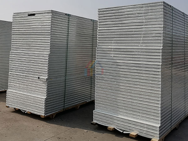 Installation of rock wool purification board and selection of rock wool material