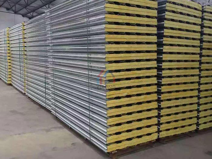 Mongolia external wall insulation fireproof rock wool board customization