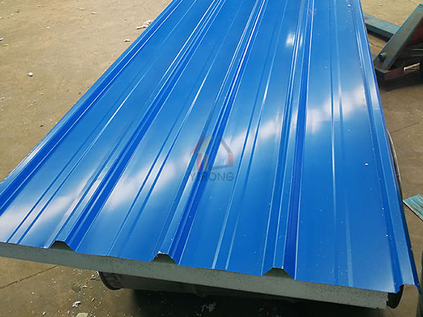 What are the thermal insulation core materials of color steel sandwich panel?