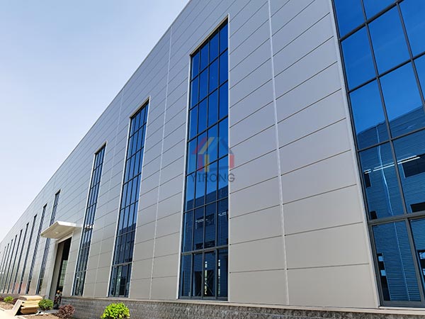 Selection of wall panels when building the factory