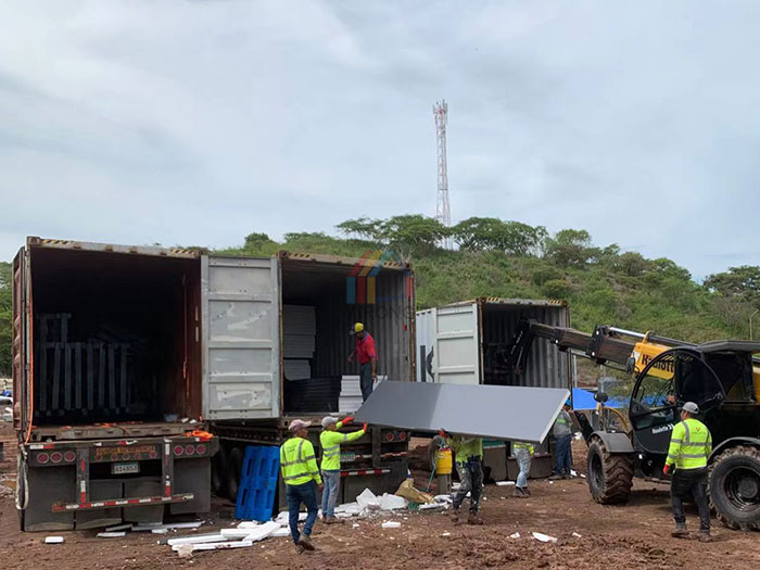 arrival of office accessories