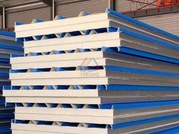 EPS color steel sandwich panel for workshop
