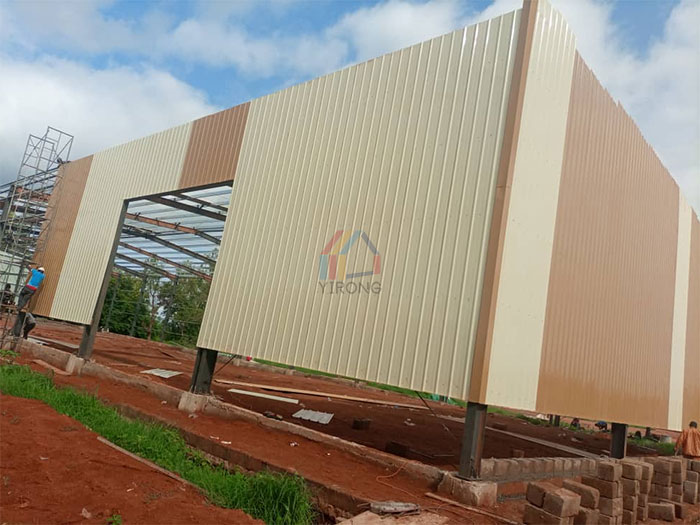 eps sandwich panel for Burkina Faso warehouse metal wall system