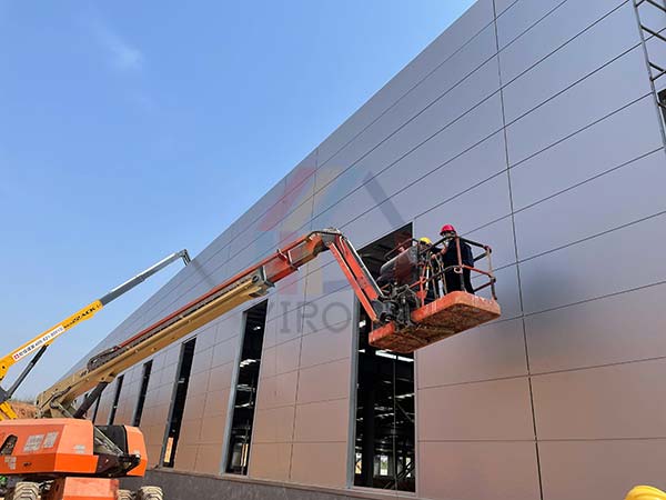 install EPS foam insulation panels