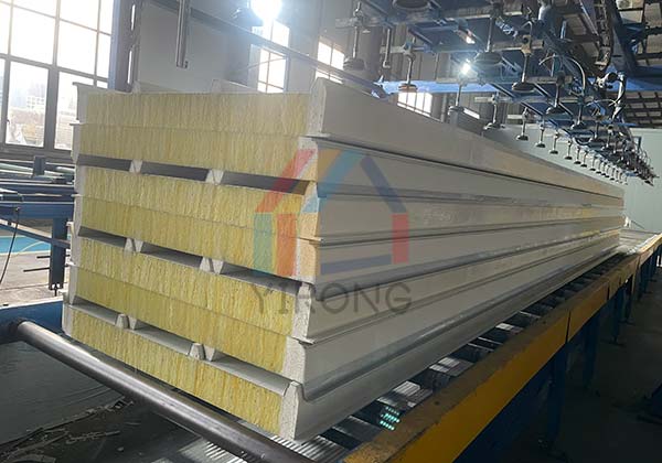 Polyurethane Edge Rockwool Panel