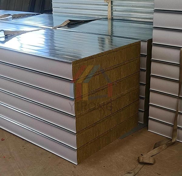 stainless steel rock wool sandwich panels