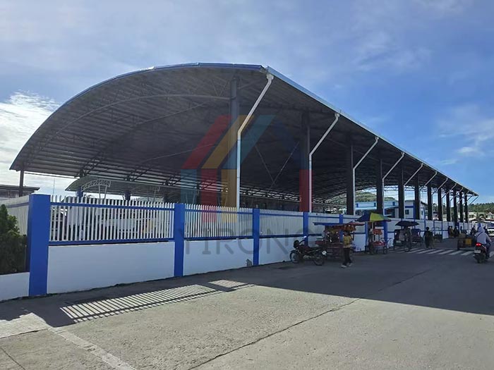 Philippine arched shed