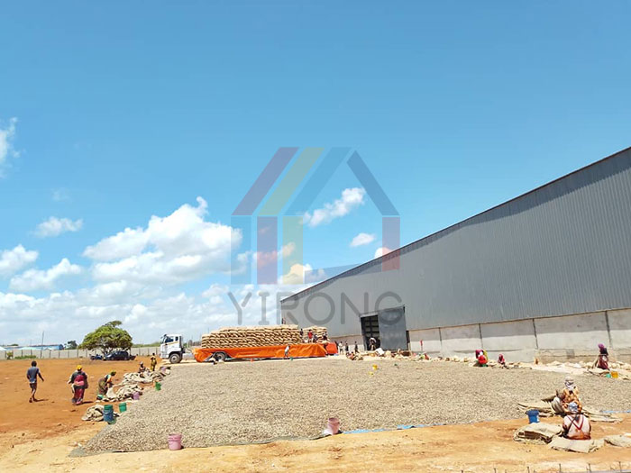 Tanzania cashew nut factory