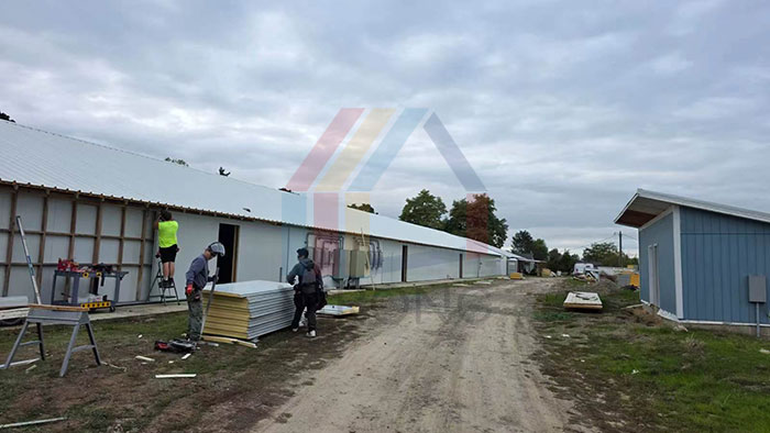 pu cold storage panels installation