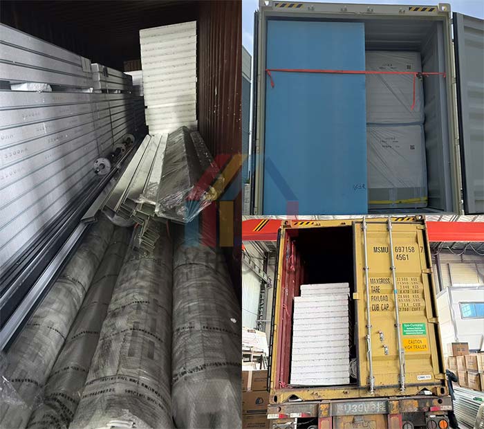 EPS foam board shipment