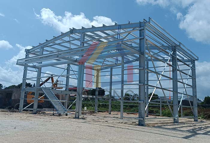Guadeloupe Mezzanine Warehouse Installation Guadeloupe Mezzanine Warehouse Installation