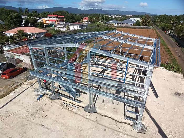 galvanized steel structure warehouse galvanized steel structure warehouse